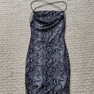 Tiger mist body con dress